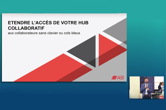 Etendre l’accès de votre hub collaboratif aux collaborateurs sans clavier ou cols bleus